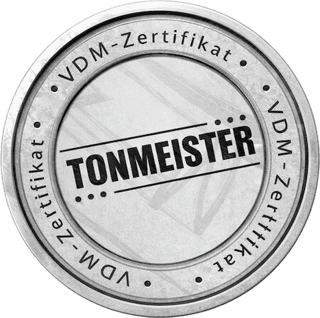 VDM Siegel und Zertifikat